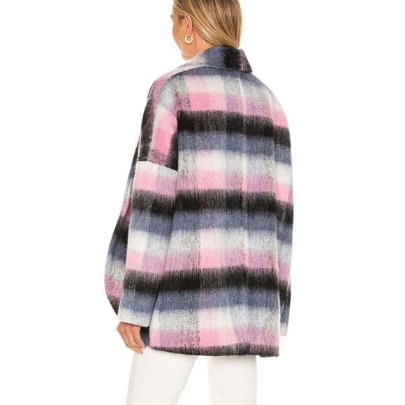 Revolve Amanda Uprichard Wool Open Front Coat - Picture 2 of 5